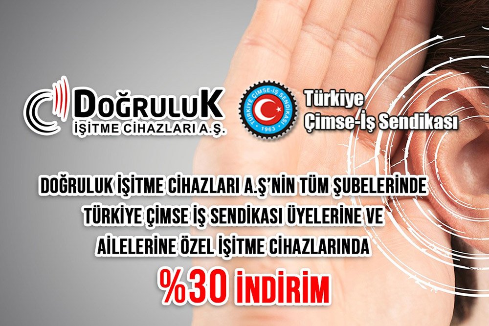 Turkey CIMSE – BUSINESS Union Members and Their Families 30% Discount at the Doğruluk Group of Companies!